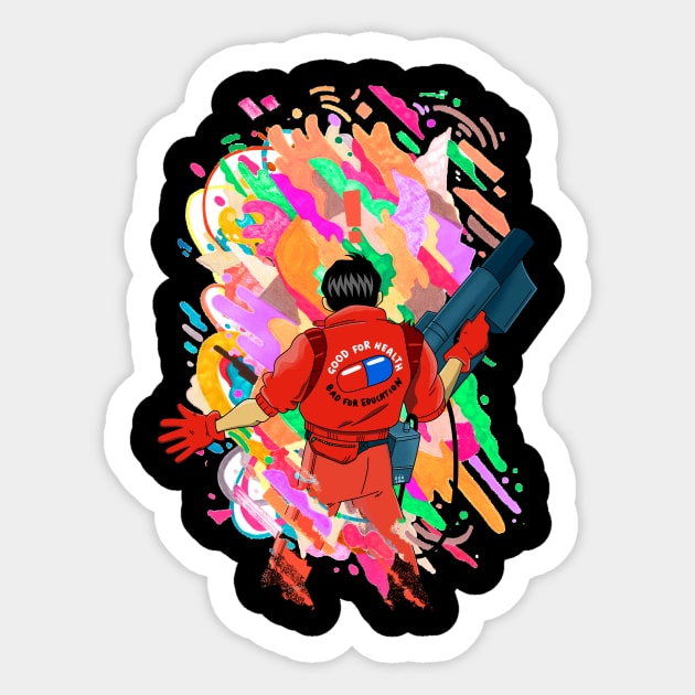 Kaneda! Sticker by geolaw